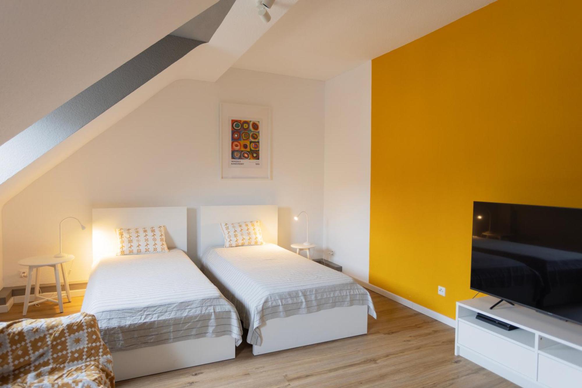 Appartement Big Flat With Fresh Renovation, Free Parking, Sonyps, Netflix à Duisbourg Extérieur photo